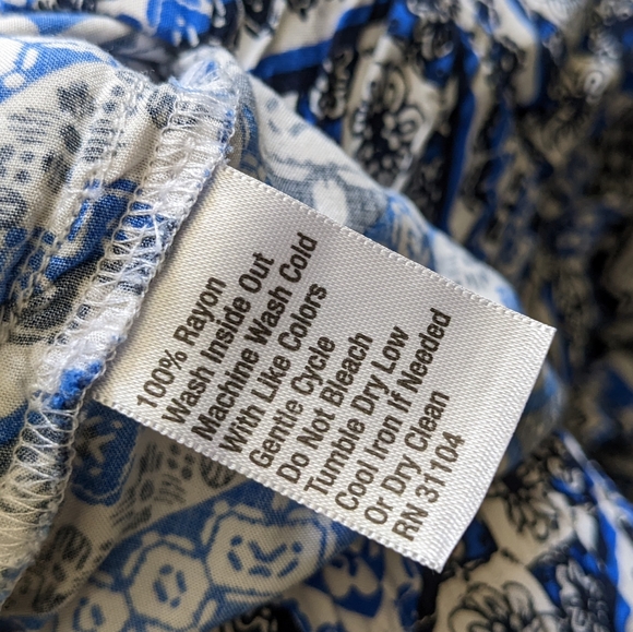 Cynthia Rowley Rayon Pants NWOT - Picture 7 of 10